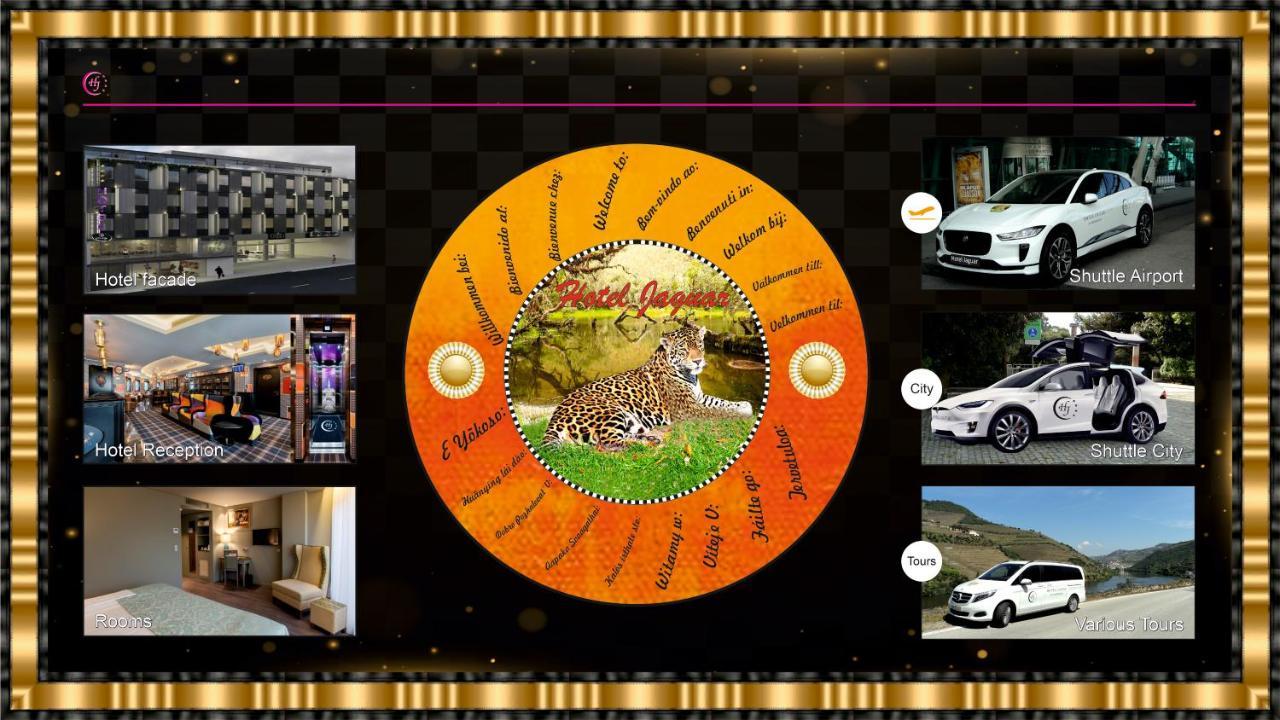 Hotel Jaguar Oporto - Airport To Hotel And City Center And Vice-Versa Is A Free And Continuous Shuttle Service From 7Am To 8Pm 외부 사진